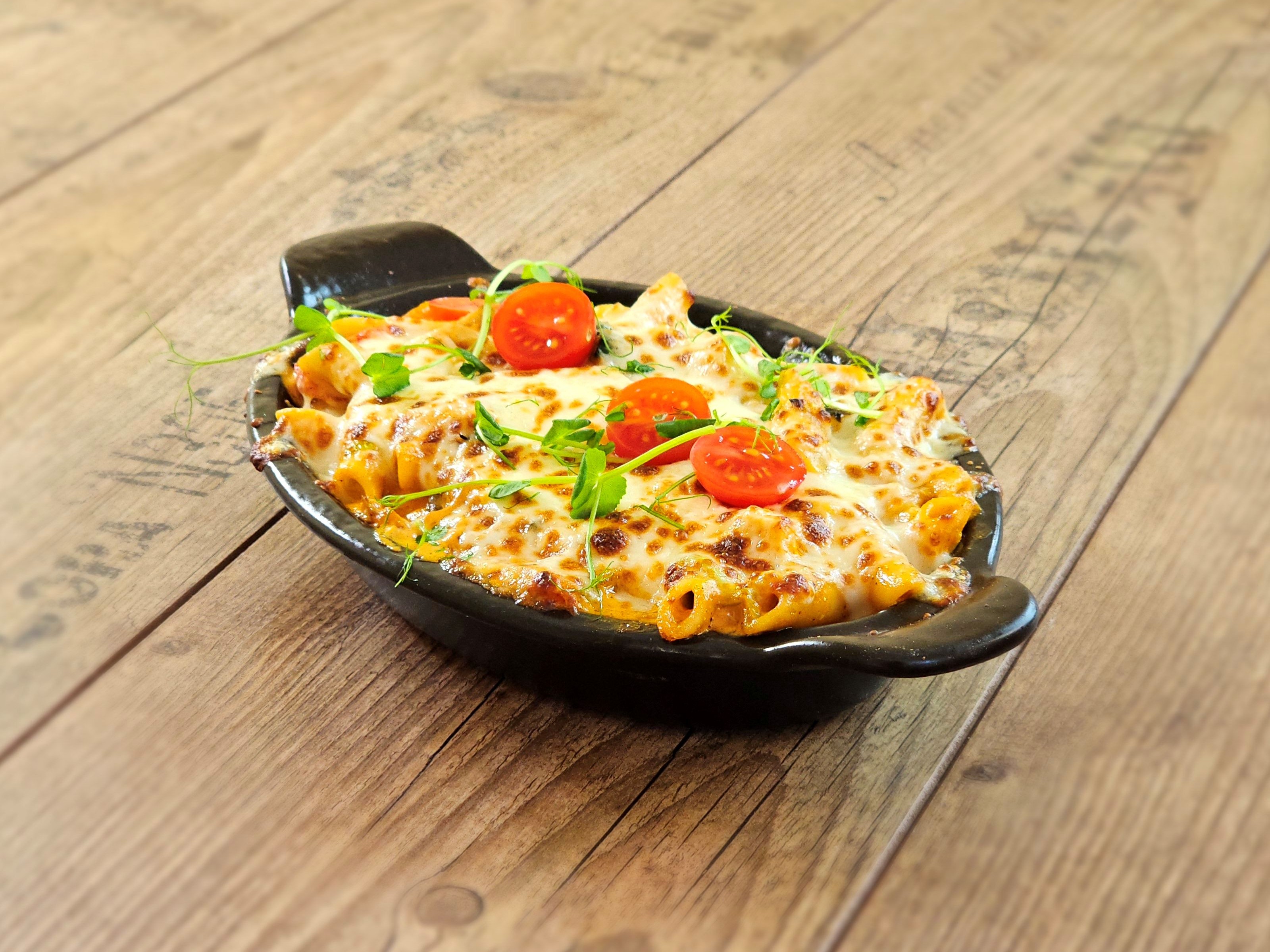 Kemencés csirkés penne